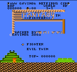 Fantasy Fighter (SMB1 Hack)